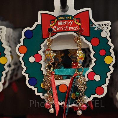 MINION MERRY CHRISTMASイヤリング