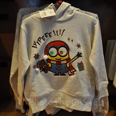 MINION MERRY CHRISTMASパーカー（ボブ）／キッズ