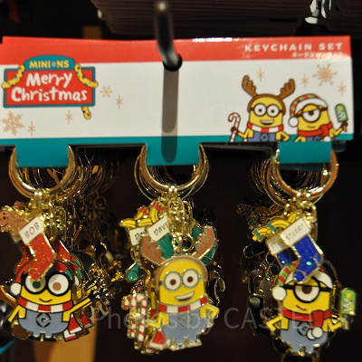 MINION MERRY CHRISTMASキーチェーンセット（3個セット）