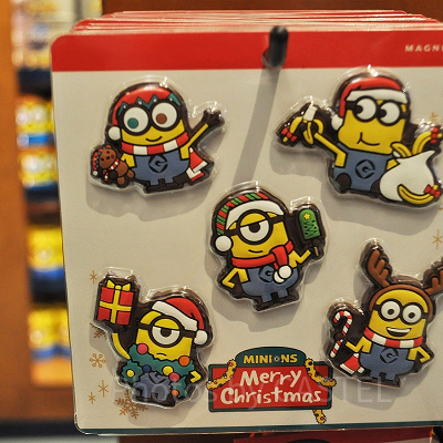 MINION MERRY CHRISTMASマグネットセット