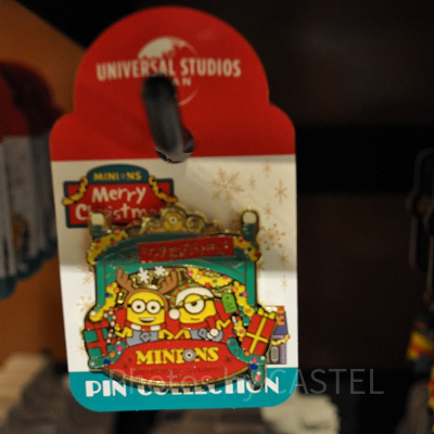 MINION MERRY CHRISTMASピンバッチ