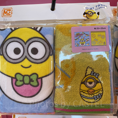 ミニオンミニタオルセット（2024年イースターグッズ）