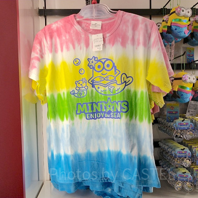 ミニオン「MINIONS ENJOY the SEA」のタイダイTシャツ