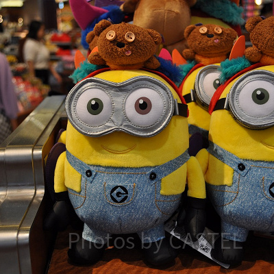 ミニオン「MINIONS MAYHEM TRICK」ボブのぬいぐるみ（中）