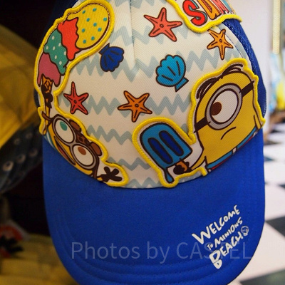 ミニオン「MINIONS SUMMER」シリーズのワッペンキャップ