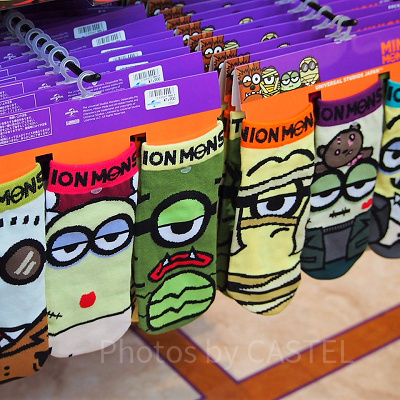 ミニオンモンスターソックスセット（3足）