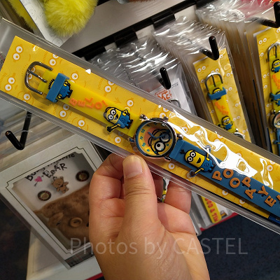 ミニオンのラバーウォッチ