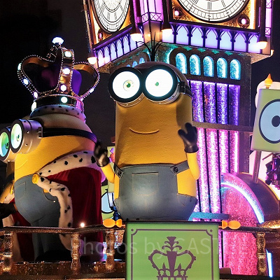 ミニオンたちのフロート