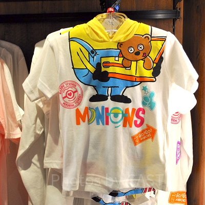 MINIONS TRAVELフード付きTシャツ(キッズ)