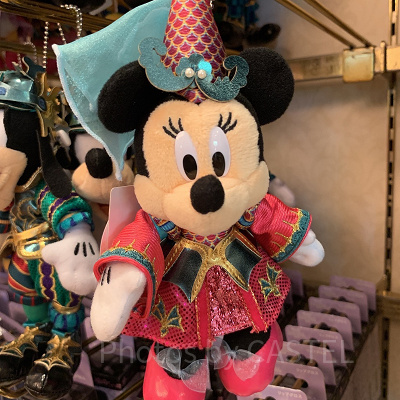 ミニーぬいぐるみバッジ