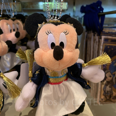 ミニーぬいぐるみバッジ