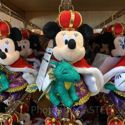 ミニーぬいぐるみバッジ