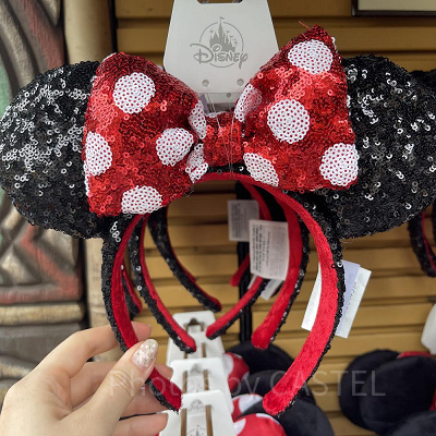 ミニースパンコールカチューシャ