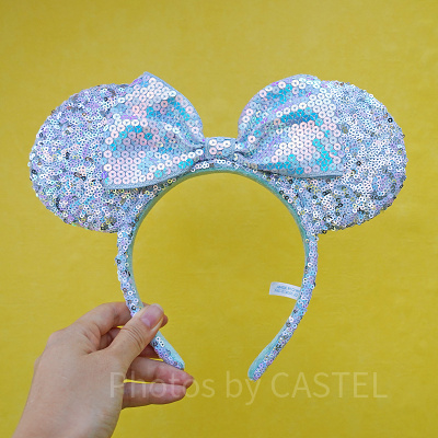 ミニースパンコールカチューシャ（日陰で撮影）