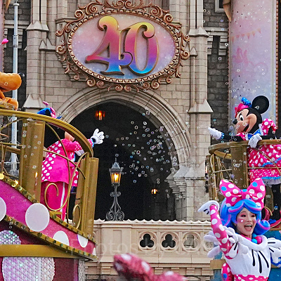 ディズニー　ファンキャップ　ミニー　ピンクパルパルーザ　2018限定    2点 ミニー ピンク ファンキャップ 被り物 ディズニー パルパルーザ