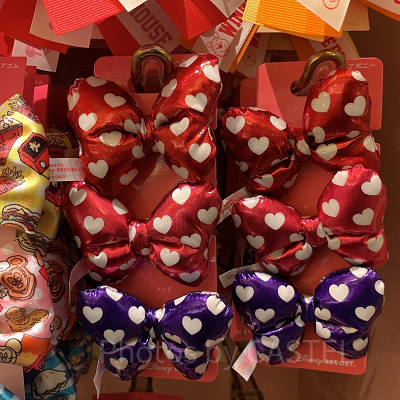 ミニーのリボンヘアポニー