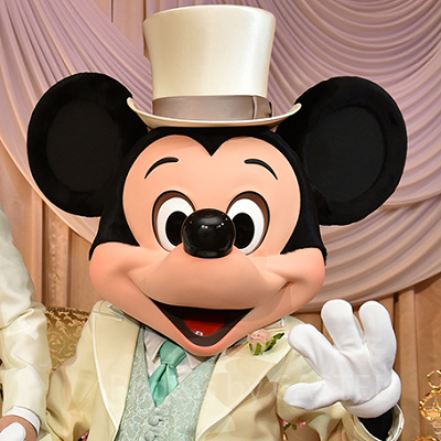 ミラコスタ結婚式のミッキーマウス