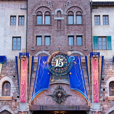 ミラコスタ装飾 15周年バージョン<br />設定：44㎜ SS1/20 F9.0 ISO320