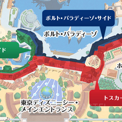 ミラコスタの部屋の種類