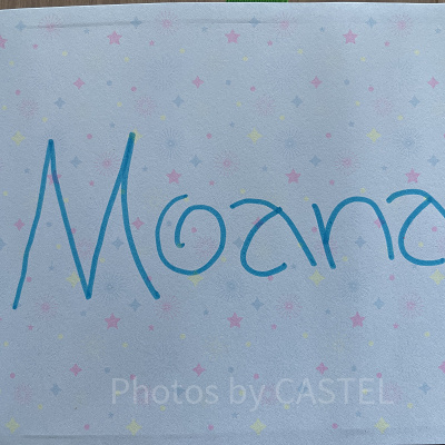 モアナのサイン