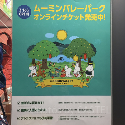 ムーミンバレーパークのチケット