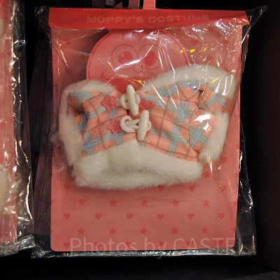 モッピー着せ替えお洋服（チェックのダッフルコート）