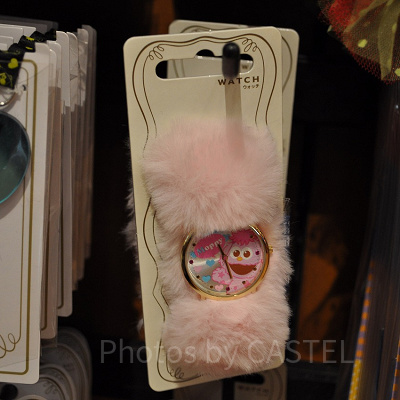 モッピーふわふわ腕時計