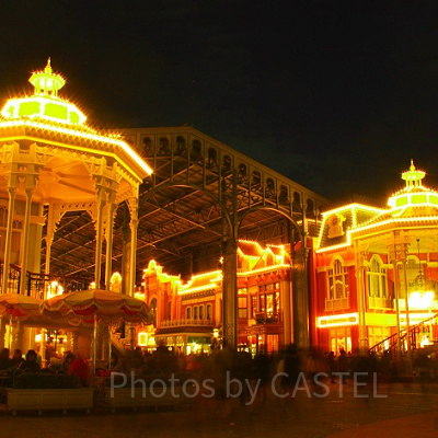 クリスマス期はさらに美しいイルミネーションが設置されます