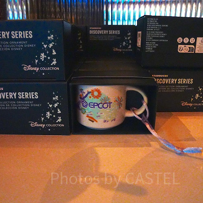 エプコットデザインのマグカップ型オーナメント