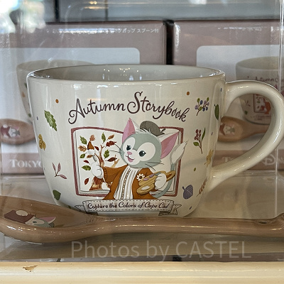 マグカップ＆スプーン（ダッフィー＆フレンズのオータム・ストーリーブックグッズ）