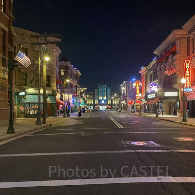 夜のニューヨークエリア