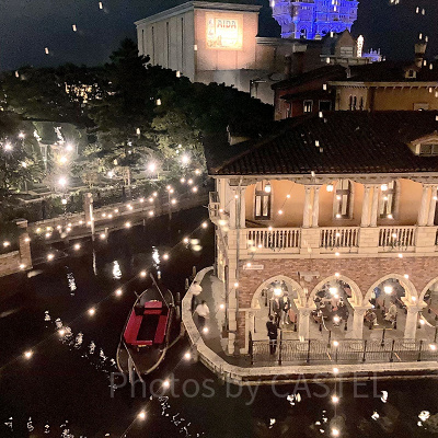 ヴェネツィアサイドからの夜景