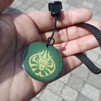 ニジゲンノモリ「ドラゴンクエストアイランド 」／勇者の証（ストラップ）