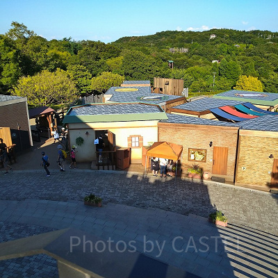 ニジゲンノモリ／ドラゴンクエストアイランドのオノコガルドの町