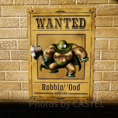 ニジゲンノモリ／ドラゴンクエストアイランドの「カンダタ盗賊団」手配書