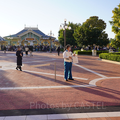 11月ディズニーランド混雑レポ：ハッピーエントリーの待ち列入り口