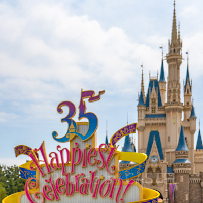 シンデレラ城前オブジェ