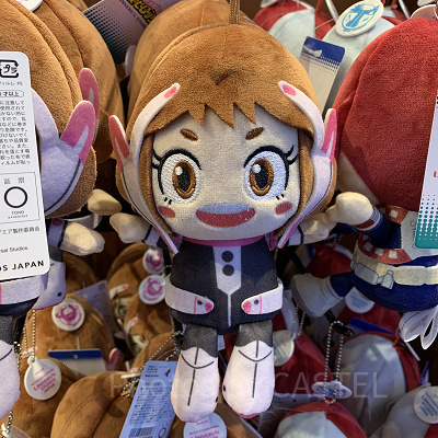 お茶子ぬいぐるみキーチェーン（USJ×ヒロアカグッズ）