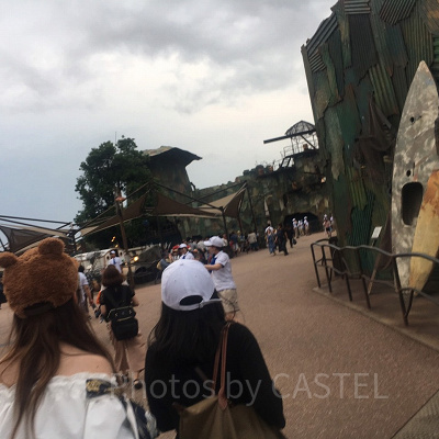 ワンピース・プレミア・ショー会場の外:USJ