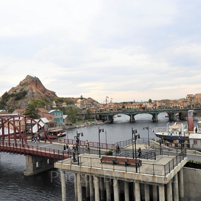 ディズニーシーを一望できます