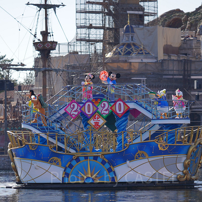 ディズニーシーのニューイヤーズグリーティング概要