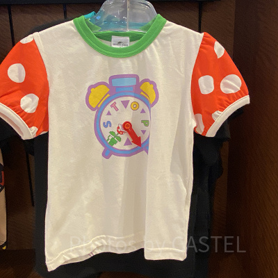 パックンフラワーのキッズTシャツ