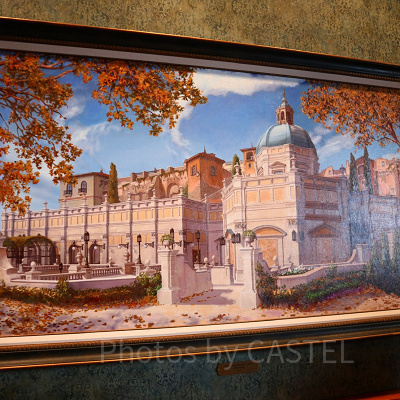 ミュージアム内の絵画