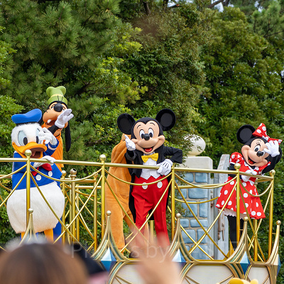 パレードは1日2回！