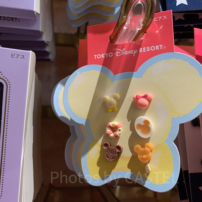 パークフードのピアス（6個入り）