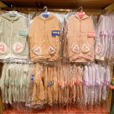 ディズニーシーで買えるパーカー