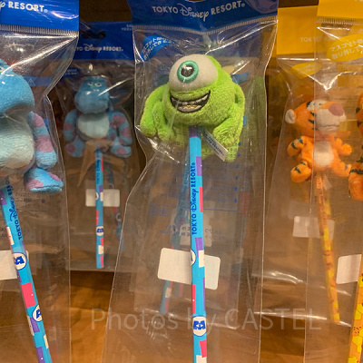 マイクマスコット付き鉛筆