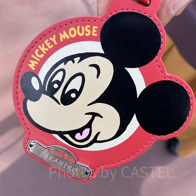 名入れラゲッジタグ（ミッキー）