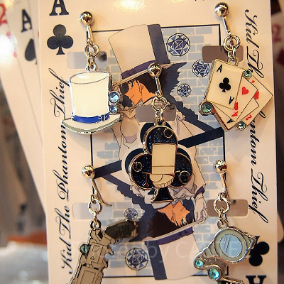 怪盗キッドイヤリングセット（5個）