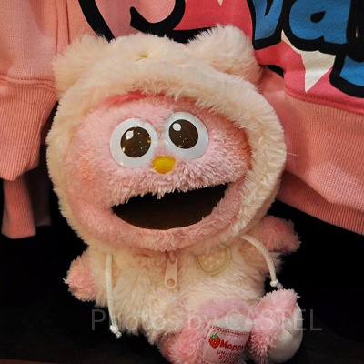 着せ替え用モコモコパーカー着用写真